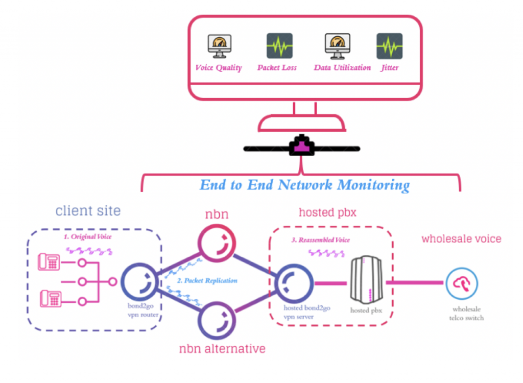 Mobilizer End to End Network Monitoring